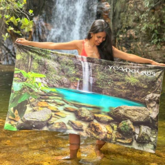 Canga Cachoeira Santa Bárbara | Estampa exclusiva
