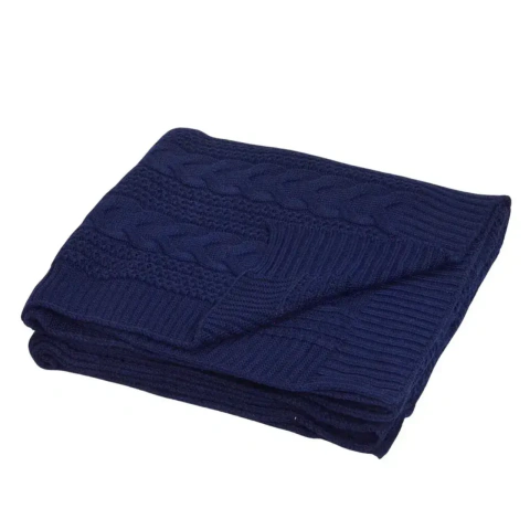 PESEIRA EM TRICOT AZUL MARINHO