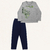 CONJUNTO CAMISETA MANGA LONGA/CALÇA - comprar online