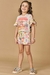CONJUNTO DE BLUSA BOXY E SHORTS EM MALHA FLESH na internet