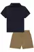 CAMISETA POLO MC E BERMUDA na internet