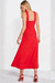 VESTIDO MAXI EM BLEND DE LINHO - Amplus Variedades