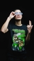 REMERA MACANA X SIGSCHOOL NEGRO