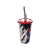 Copo Refri Homem Aranha Canudo e Pin 500 Ml Plasutil - comprar online