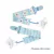 Kit 2 Prendedores Chupeta Coala Azul Buba 14497 - MM Santos