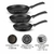 Kit de Frigideiras Antiaderentes Rochedo Basic - 18cm, 20cm e 24cm - comprar online