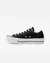 Tênis Converse All Star Original Cano Alto Plataforma Lona Preto - Voo Livre