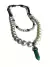 COLLAR DE PERLAS ACRILICAS CON DIJE - comprar online