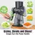 Image of 3-in-1 Rotary Cheese Grater – Manual Vegetable Slicer & Nut Grinder