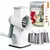 LMETJMA 3 in 1 Rotary Cheese Grater Versatile Manual Vegetable Slicer Peanut Nut - Usefulgreenhome