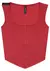 Blusa Lunender Cropped Canelada Corset - comprar online