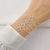 Pulseira Círculo Cravejado Infinito de Prata - Serena