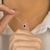 Conjunto Circulo Cravejado de Prata Verde na internet