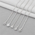 Pulseira Life Quadrada Liso 2.4MM Maleável - loja online