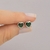 Conjunto Coração Verde de Prata - loja online