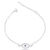 Pulseira Olho Grego Cravejado de Prata - comprar online