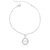 Pulseira Círculo Cravejado Infinito de Prata - comprar online