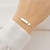 Pulseira Plaquinha Lisa com Coração de Prata na internet