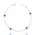 Pulseira 4 Olho Grego Separado Branco Mista - comprar online