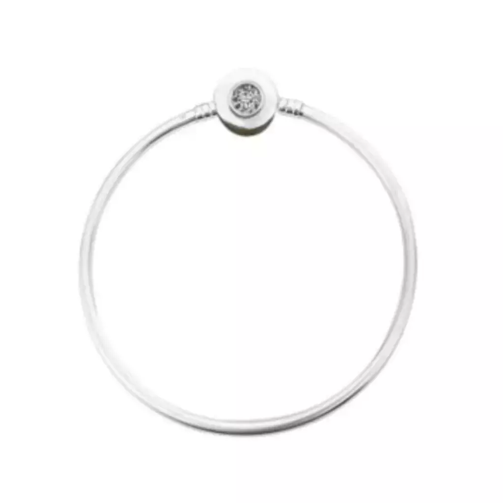 Bracelet Life Redondo Cravejado 2.4mm Rígido