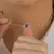 Choker 9 Olhos Gregos Azul de Prata mista - Serena