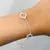 Pulseira 4 Trevos Cravejado Vazados na internet