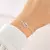 Pulseira Dois Círculos Cravejados de Prata - Serena