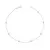 Pulseira Veneziana v15 com Bolinha de Prata - comprar online