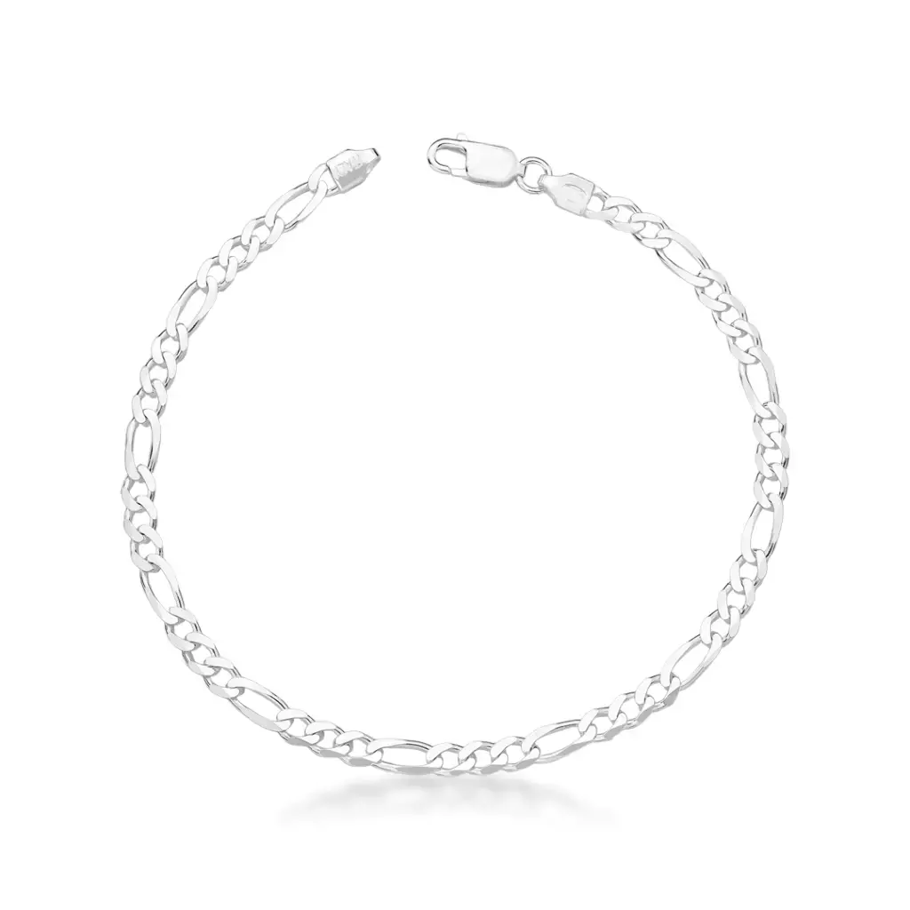 Pulseira Masculina 3x1 3,7mm Fio 100