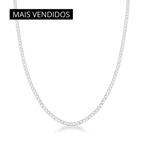 Corrente Masculina Grumet 2,3mm Fio 060