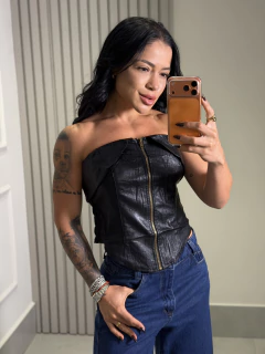 Corset Couro