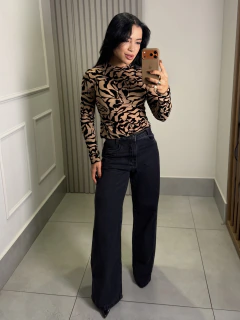 Calça Wide Leg Preta
