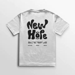 Camiseta New Hope Streetwear Branco - comprar online