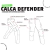 Calça Cargo Tática Defender - Safo - Tiger Jungle na internet
