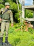 Cinto NA Tático Fecho de 3 pontas com Protetor Lombar - Preto - Brasido Tactical & Outdoor
