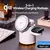 Qi2 Carregador Sem Fio para IPhone, Airpods e Apple Watch, Estação de Carregamento Rápido 3 em 1 - comprar online