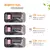 Mini Ar Condicionado, Climatizador, Umidificador, Ventilador Portátil, USB, Led, Reservatório 600ml com Alça