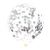 5 GLOBOS CRISTAL CON CONFETTI