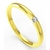 Par Alianças de Ouro 10k com Zircônia - CPL C768R - comprar online