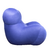 Poltrona Femminile Com Puff Lisa Azul - loja online