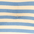 Poltrona Femminile Com Puff Listrada Azul e Bege - comprar online