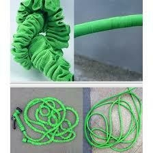 Manguera Expansible 15Mts con Pistola Regadora Verde - comprar online