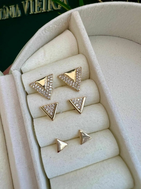 Brinco trio inspiração