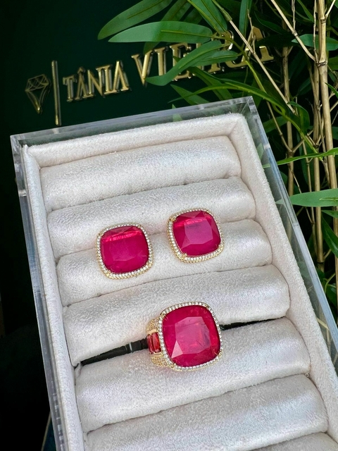 Conjunto luxo pink - comprar online