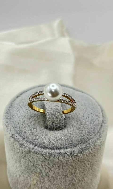 Anel Pérola Real