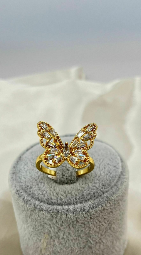 Anel Borboleta Dourada - comprar online