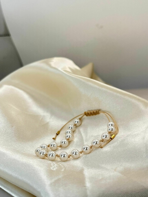Pulseira Dueto de Pérolas