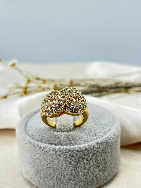 Anel Dueto de Brilho