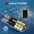 6 pçs w5w led t10 led canbus 168 194 lâmpada led 24smd marcador lateral do car