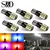 6 pçs w5w led t10 led canbus 168 194 lâmpada led 24smd marcador lateral do car - auto peças nova lux